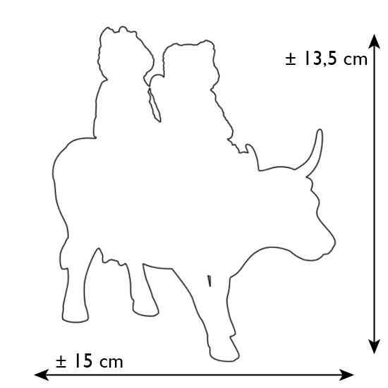 Колекційна статуетка корова Teddy Bears on the Moove, Size M Рівне