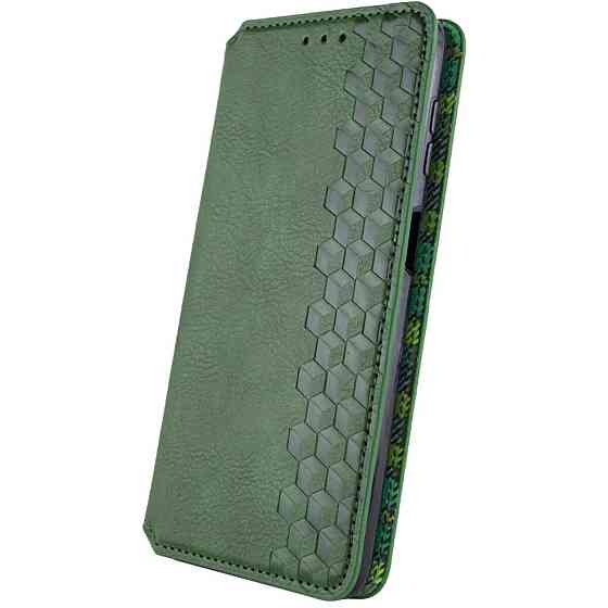 Чохол-книжка для смартфона Rubic Leather for Samsung Galaxy M15/F15 5G Green (RUBICSAM15/F155GGreen) Київ