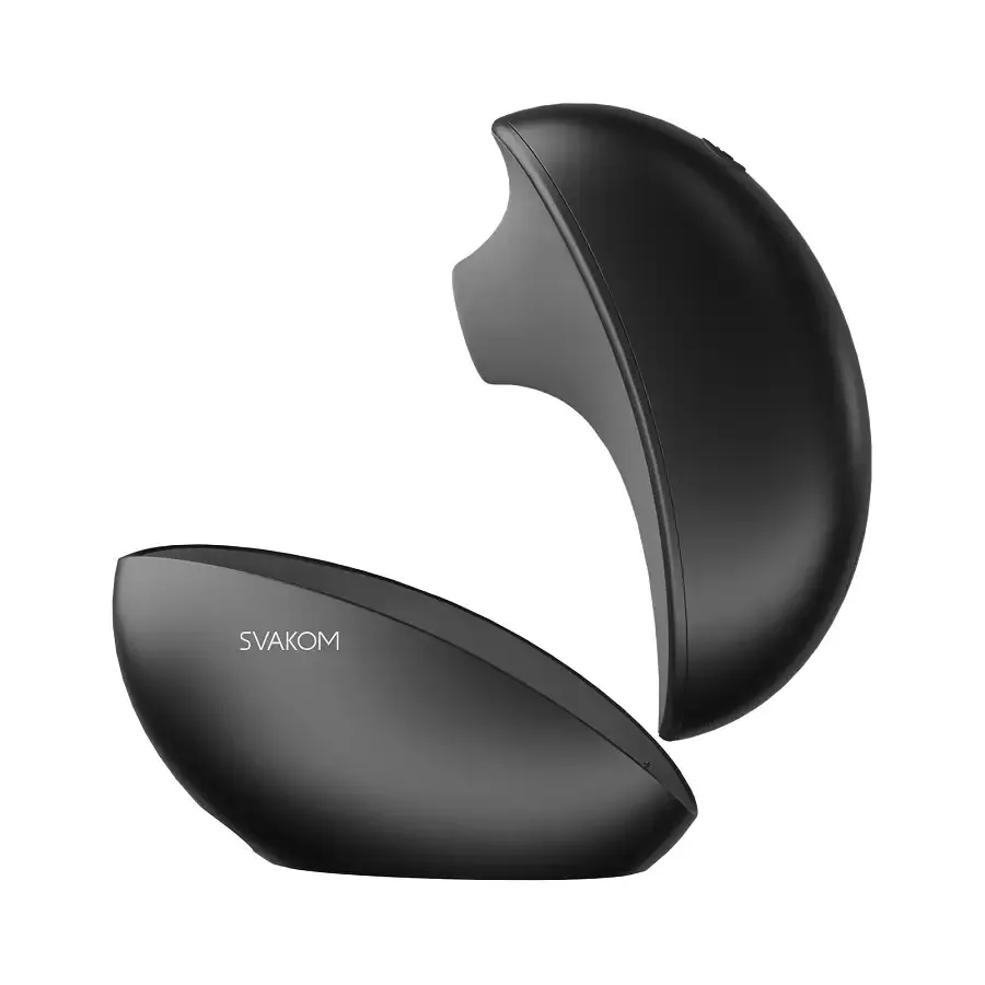 Вакуумний кліторальний смарт-стимулятор Svakom Pulse Galaxie Midnight Black, проєктор зоряного неба Львів - фото 1