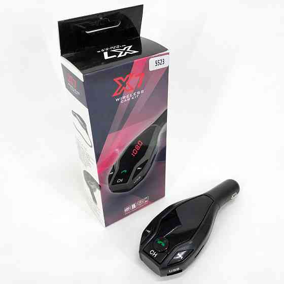 Fm модулятор для автомобіля FM, FM-трансмітер з Bluetooth для автомобільної аудіосистеми VL-19 Львів