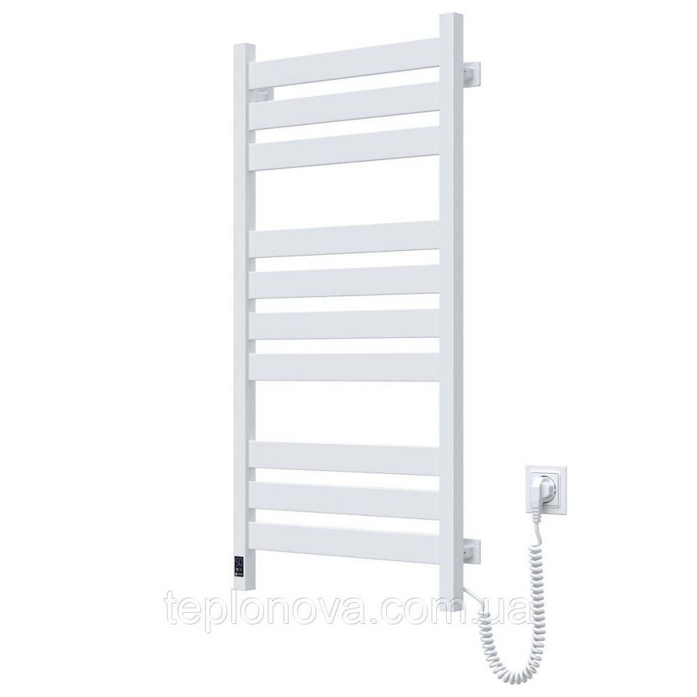 Полотенцесушитель Largo 500х1000 Sensor правый с таймером, белый бархат Черновцы - изображение 6