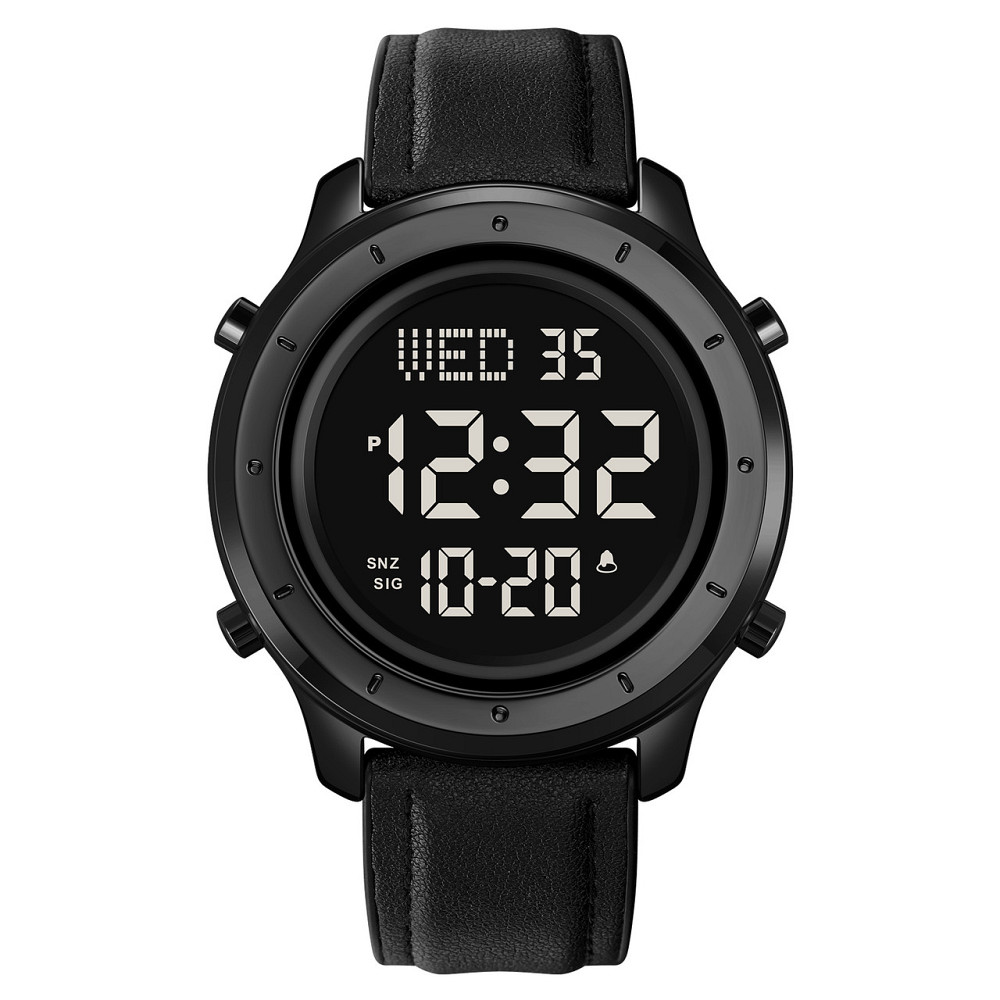 Skmei 1864LBKBK Black-Black Leather SALE SBR Киев - изображение 1