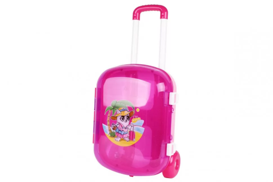 Игрушечный чемодан для игрушек 7037TXK розовый Винница
