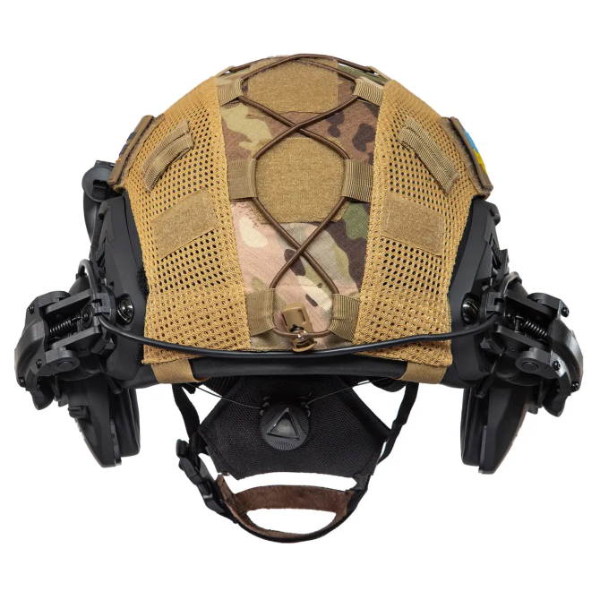 Шлем Fast Team Wendy Helmet NIJ IIIA + наушники Walkers Razor Slim + чебурашки + фонарик + кавер (XL Винница - изображение 6