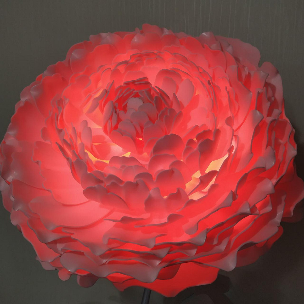 Торшер-нічник "Півонія рожевий" Дніпро - фото 4