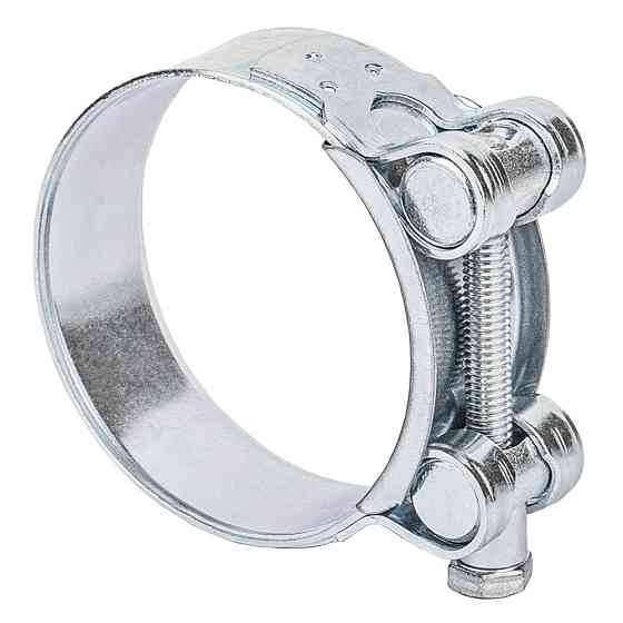 Хомут силовой оцинкованный 22мм Ø56-59мм (КРАТНО 5шт) SIGMA (2509181) Киев