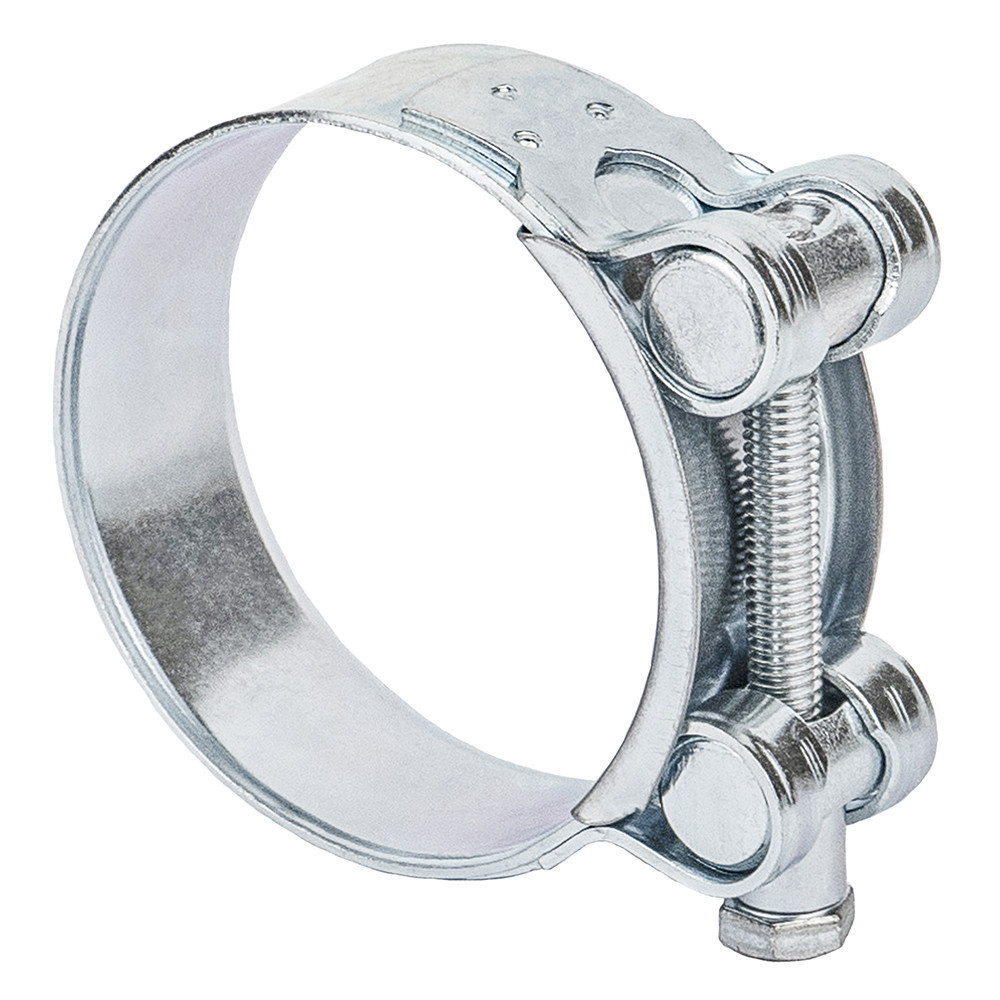 Хомут силовий оцинкований 22 мм Ø56-59мм (КРАТНО 5 шт.) SIGMA (2509181) Київ - фото 1