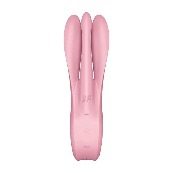 Клиторальный вибратор Satisfyer Threesome 1 Pink с тремя гибкими пальчиками Львов