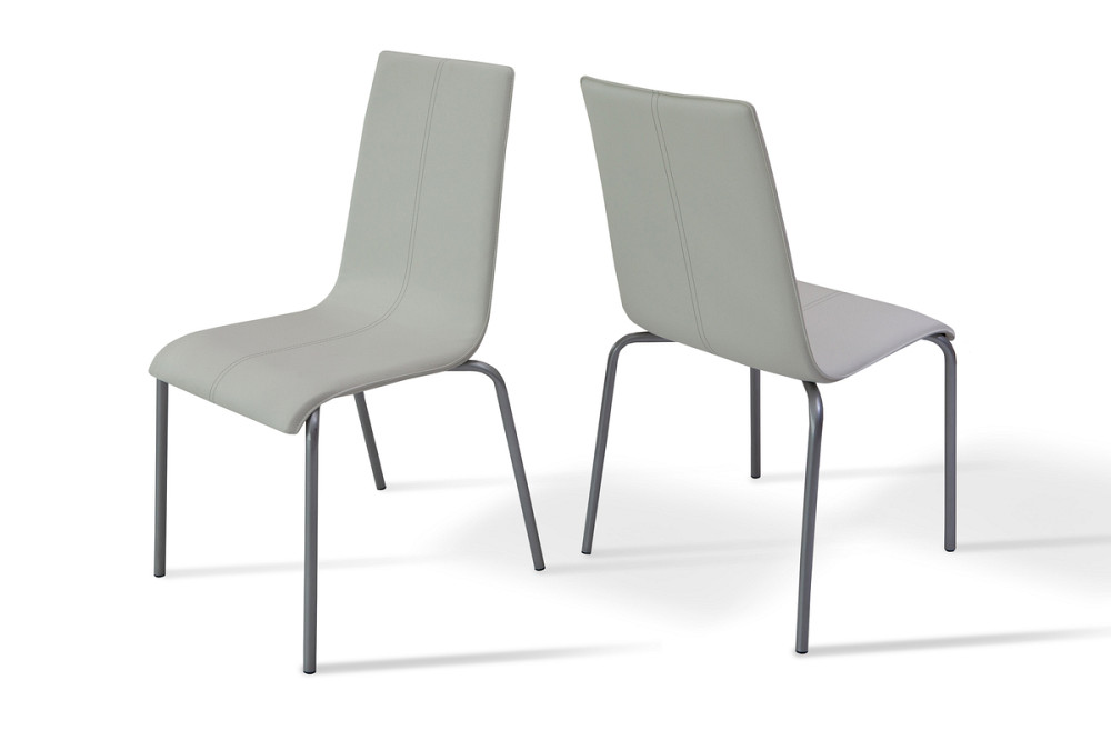 Стілець обідній Келлі зі строчкою, (білий)--- Київ - фото 2