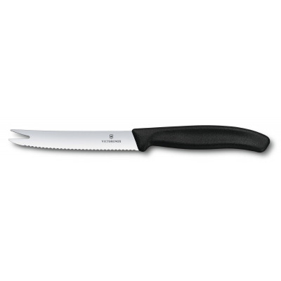 Кухонный нож Victorinox SwissClassic CheeseSausage 11 см Black (6.7863) Винница - изображение 1