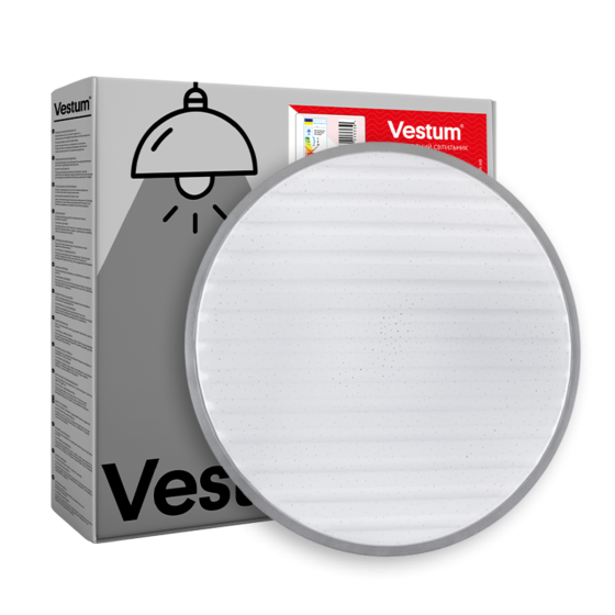 GRILL зоряне небо 36W 375*60мм 4000К 2900Lm без пульта метал Дніпро