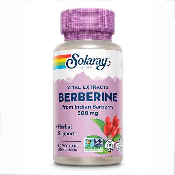 Берберин Solaray Berberine 500mg 60 vcaps Киев