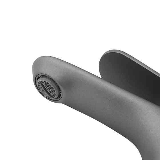 Смеситель для раковины Kroner KRM Linz - GRN010 графит Киев