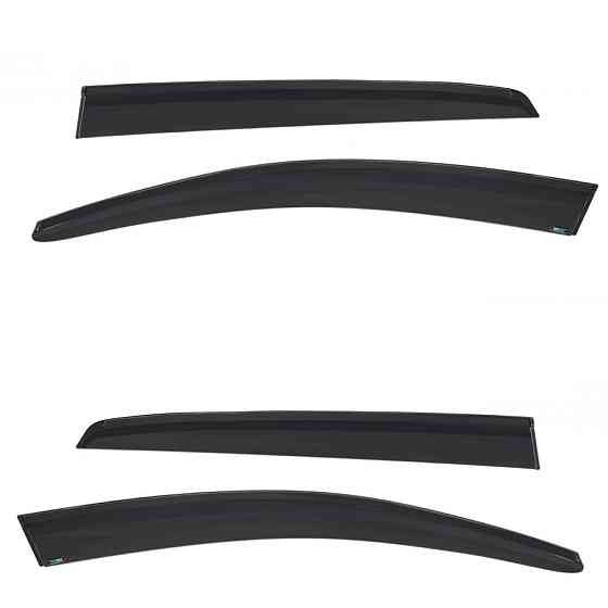 Дефлекторы окон (ветровики) Volkswagen Golf VII 2013-2019, 4шт, SunPlex, хэтчбек, на скотче Винница