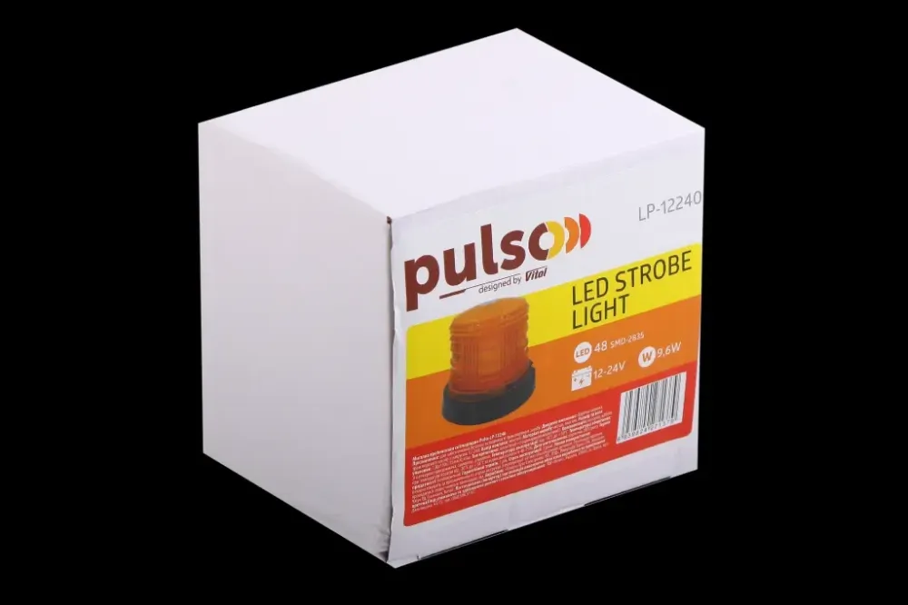 Мигалка 12В/24В 48 SMD 2835 Pulso оранжевая 9Вт Винница - изображение 2