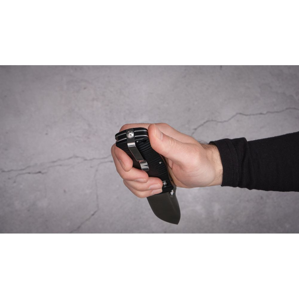 Ніж складаний Ganzo G720-B чорний Киев - изображение 13