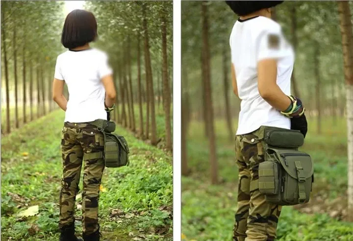 Сумка на бедро на ногу олива прочная вместительная набедренная Одесса - изображение 7