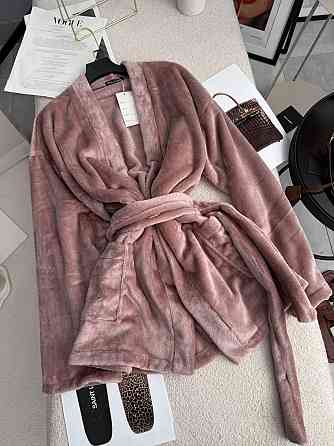 Жіночий стильний домашній махровий халат Капучино Одеса