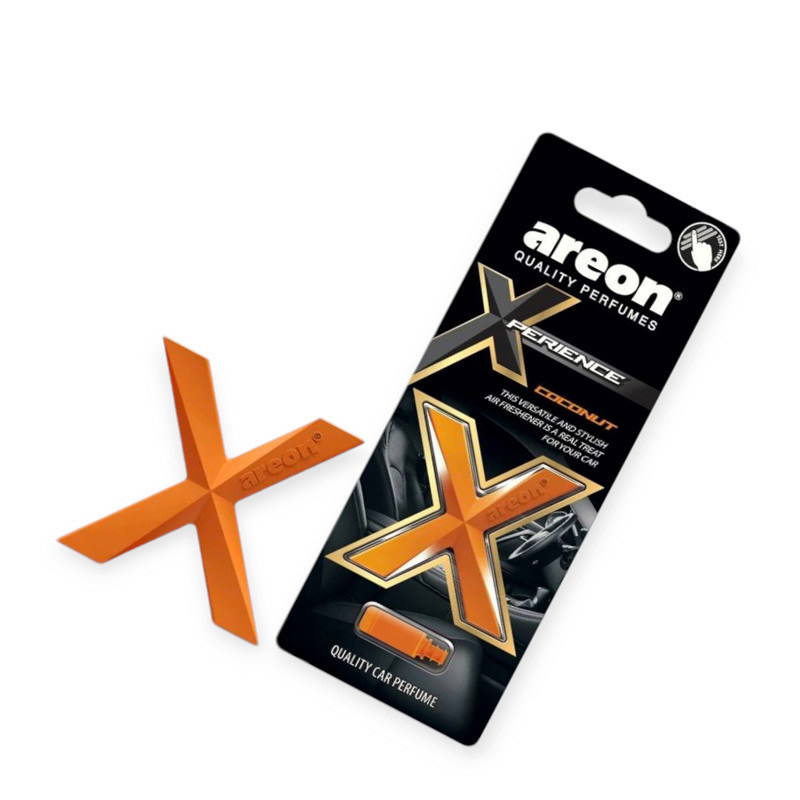 Ароматизатор на обдув буква x areon xperience 