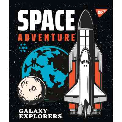 Зошит Yes А5 Galaxy Exploring 12 аркушів лінія (765165) Вінниця