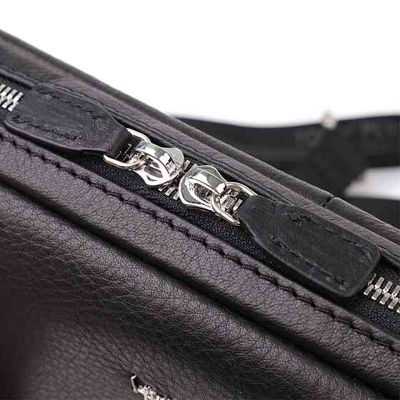 Цікава чоловіча сумка для планшета з м'якої натуральної шкіри Tony Perotti 20846_1 (9594-28 nero) Чорний Київ