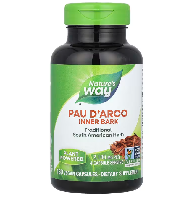 Пау Дарко (Pau d'Arco) 545 мг 180 капсул Київ - фото 1