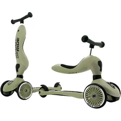 Самокат Scoot&amp;Ride Highwaykick-1 1-5 років оливковий (SR-160629-OLIVE) Вінниця - фото 8