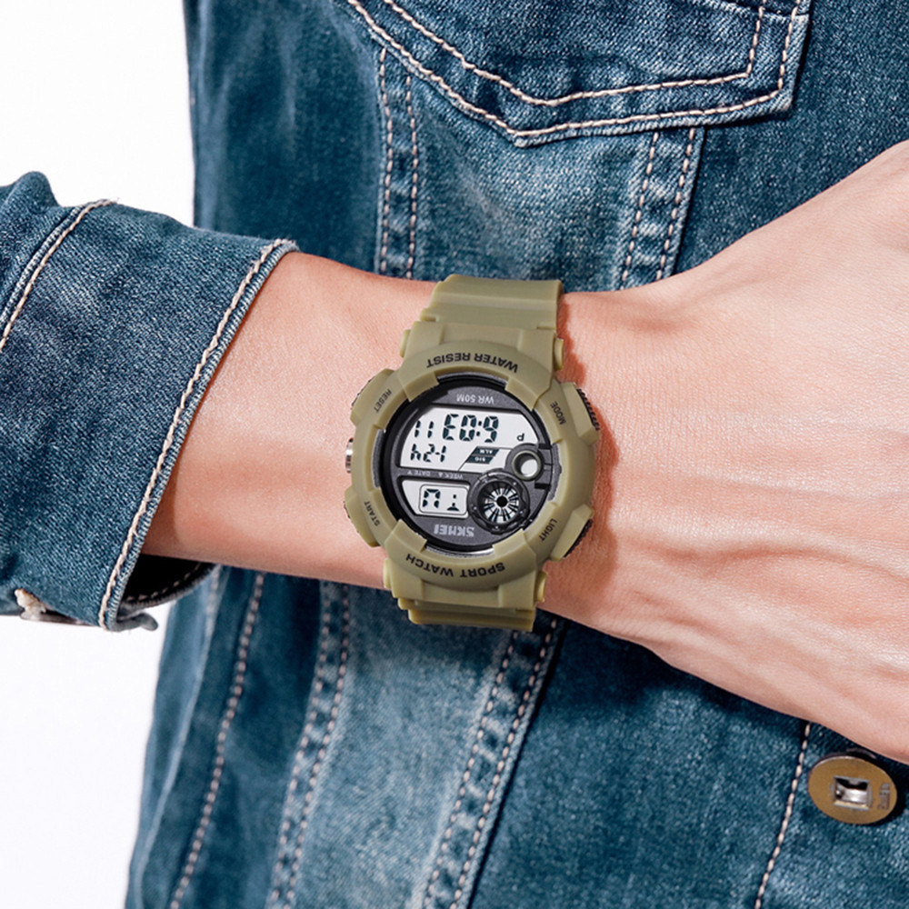 Skmei 1718AG Army Green SBR Киев - изображение 4