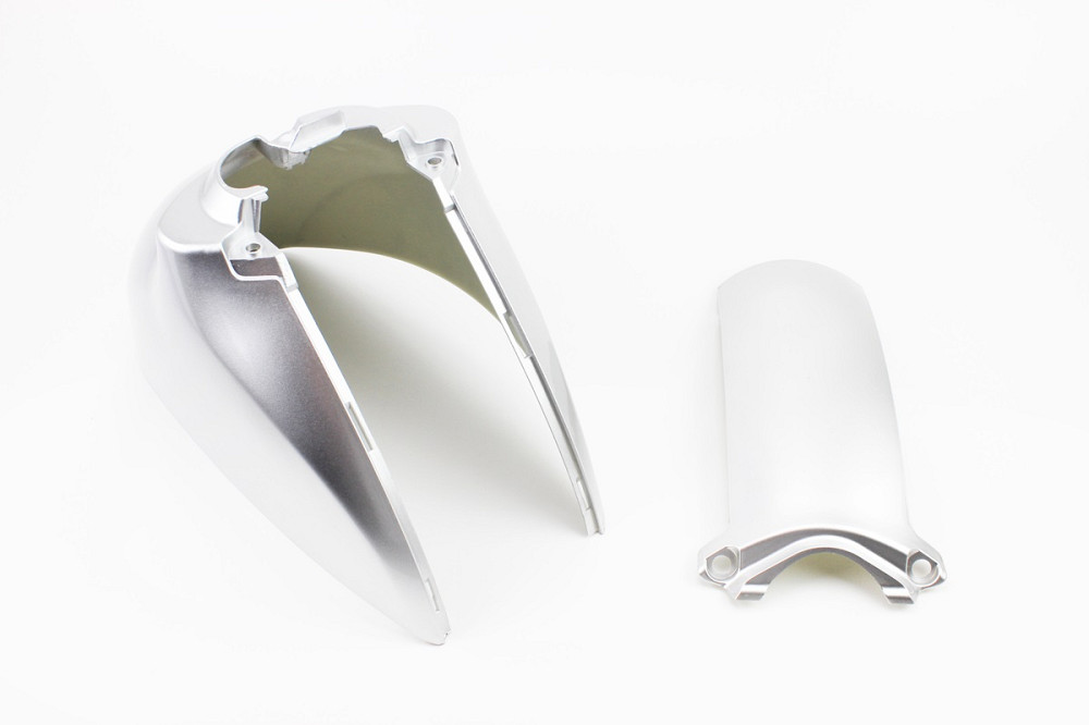 Honda SCOOPY AF-55 пластик - крило переднє к-кт, СІРИЙ Киев - изображение 2