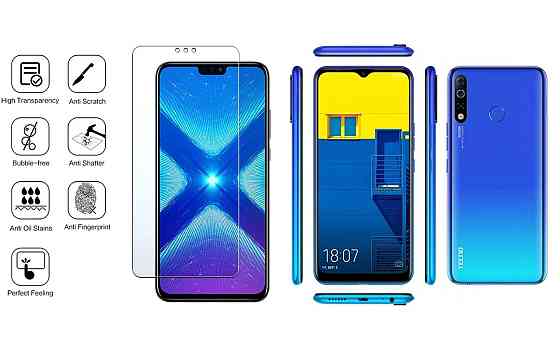 Защитное стекло NeoGlass для TECNO Spark (KC8) – ультрапрозрачное и устойчивое Киев