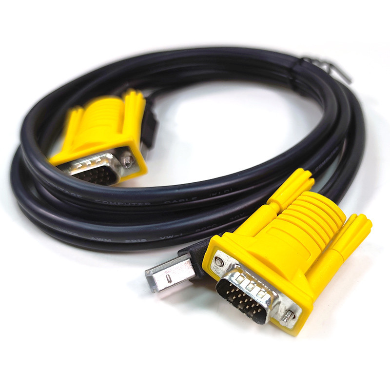 Кабель KVM VGA + USB 1.4 м для мыши, клавиатуры и монитора Киев - изображение 7