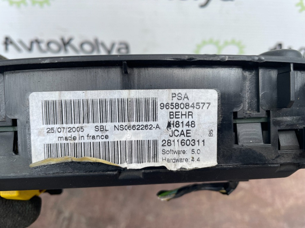 Блок керування клімат-контролем Citroen C4 2004-2010 (9659062780) Ковель - фото 1