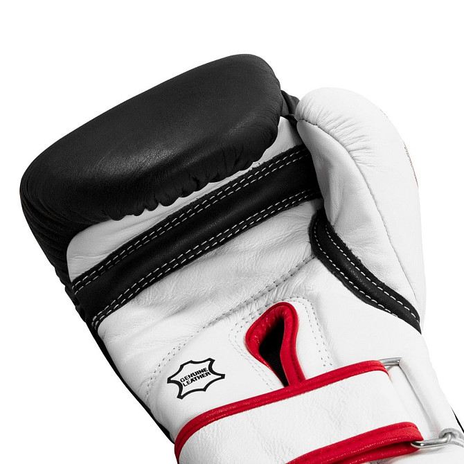 Боксерські рукавиці TITLE Boxing Gel World Black XL 16oz (бинти 4м. в комплекті) Кам'янське - фото 8