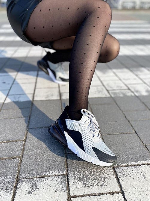 No brend Кросівки жіночі 353 сірі (весна-осінь, текстиль + сітка) (2472) Коломия - фото 3