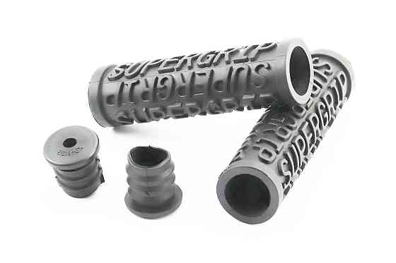 Ручки керма 100мм, чорні PVC-111B Киев