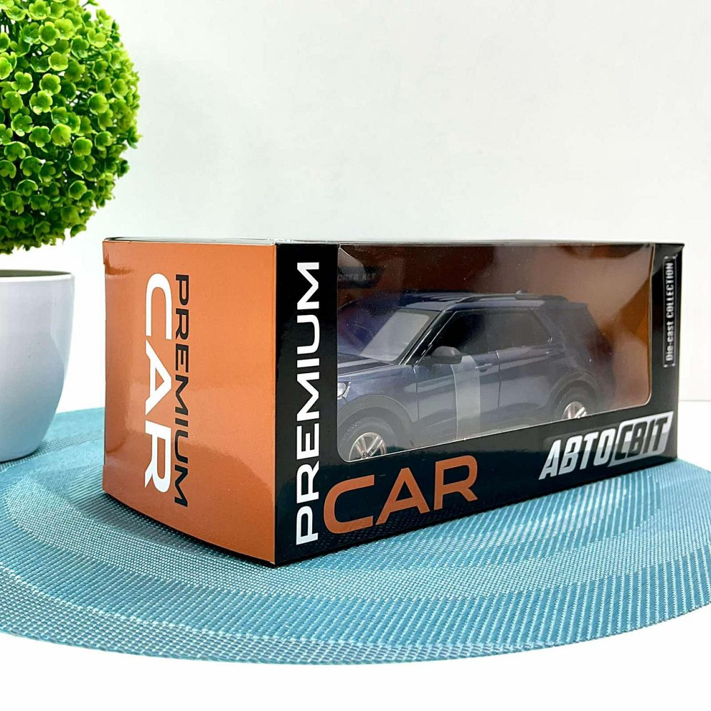 Машина Автосвіт Ford Explorer XLT інерційна металева відчиняються двері 21 см Синя (AP-1922) Чернігів - фото 8