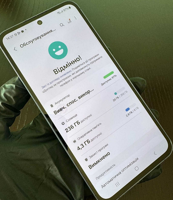 Смартфон Samsung Galaxy A55 8/256Gb. 5G A556 B Duos. Київ - фото 4