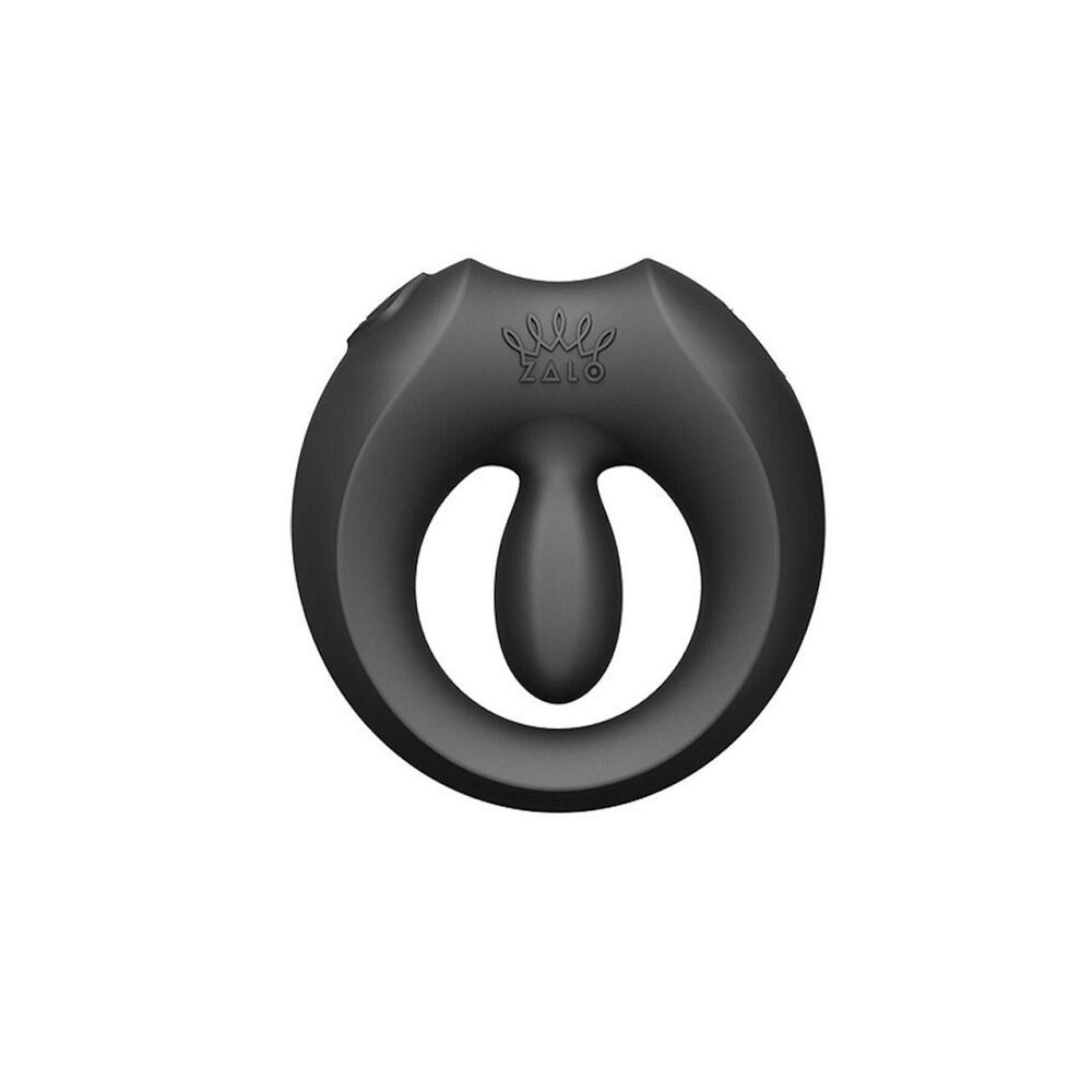 Эрекционное смарт-виброкольцо Zalo Apis Obsidian Black, до 4 часов работы, зарядный кейс Sex Aura Киев - изображение 1