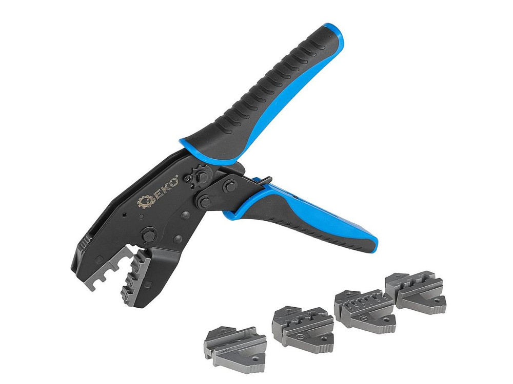 Затискач конекторів "GeKo" з 5 матрицями Київ - фото 2