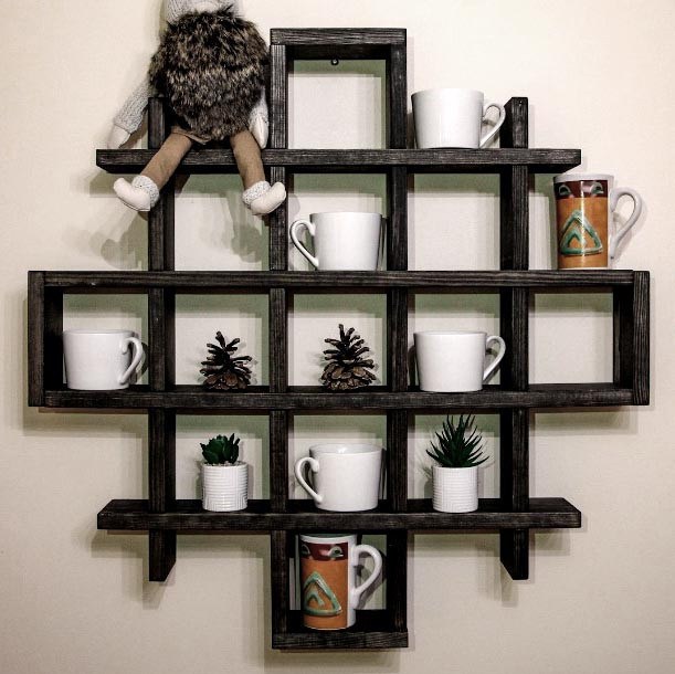 Полиця для чашок "Бавра" венге Миколаїв - фото 1