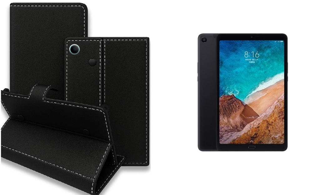 Книжка-трансформер для планшета Xiaomi Mi Pad 4, Mi Pad 4 Plus, колір Black Київ - фото 1
