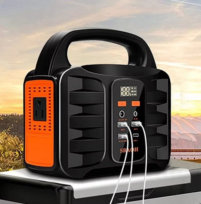 Внешний аккумулятор Sbaoh 42000mah 150W Зарядная станция Винница - изображение 1