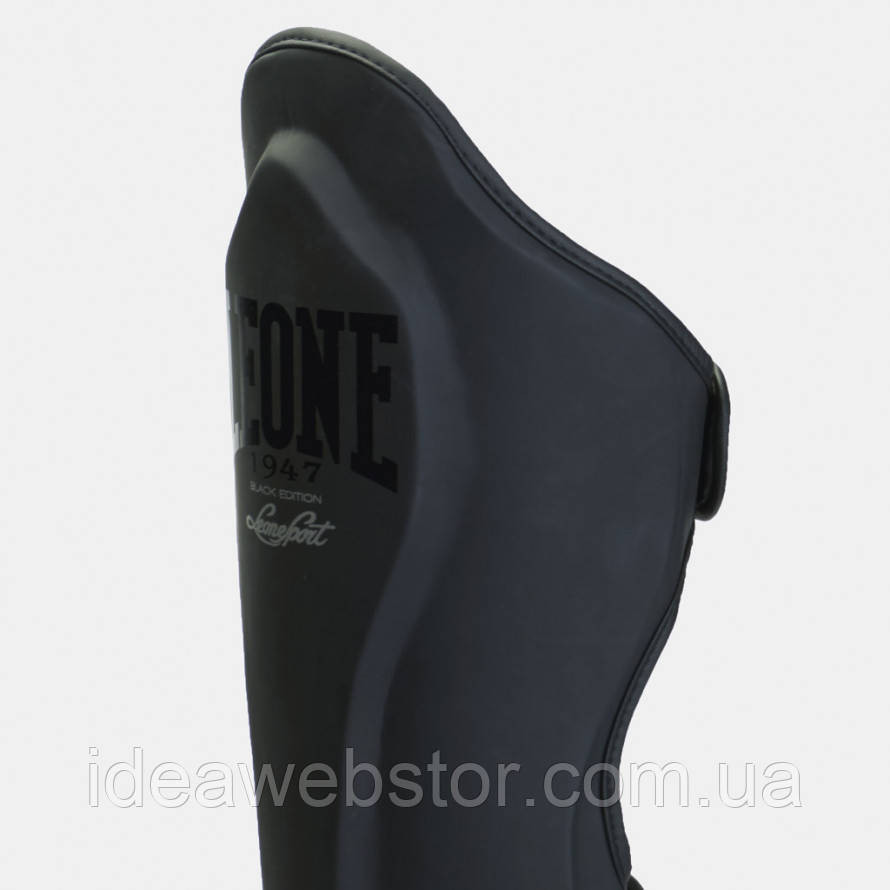 Захист гомілки та стопи LEONE Mono Black для єдиноборств чорний розмір S для занять ММА бойовим самбо кікбоксингом L Київ - фото 13
