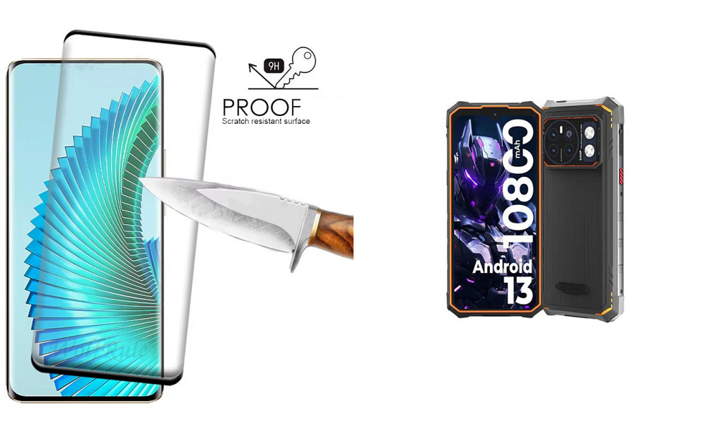 Захисне скло HyperGlass Pro для Hotwav Cyber 13, Cyber 13 Pro – максимальна чутливість та захист Київ - фото 1