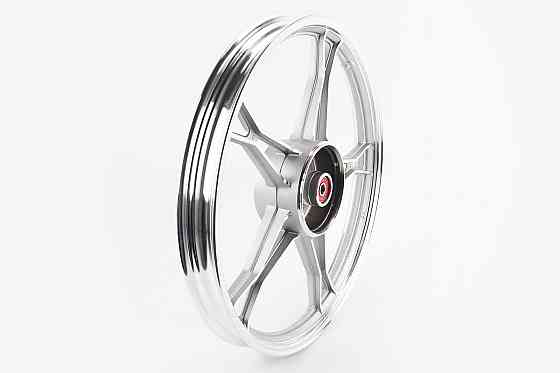 Диск задній литий 1,4-17" DELTA, сріблястий (вісь 12мм) Київ