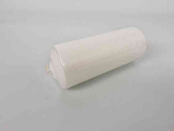 Цветная Цилиндр парафиновая свеча (60/150) БЕЛАЯ  (1 шт) Харьков