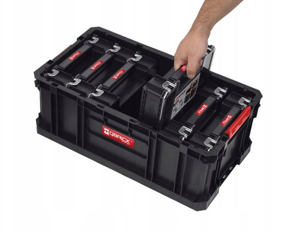 Ящик з 6 органайзерами для інструментів MULTI Qbrick System TWO TOOLBOX PLUS (5901238251613) Київ