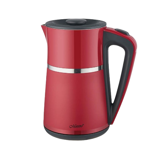 Електрочайник 1,7л 1500W метал (диск) червоний MR-030-RED Maestro Житомир - фото 1