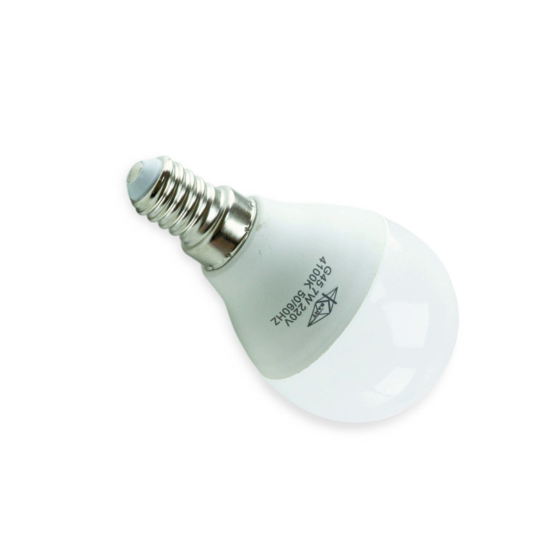 Лампа 220V E14 7W G45 4100K нейтральний білий світлодіодна Мукачево - фото 1