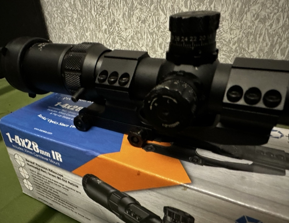 Приціл BARSKA SWAT-AR 1-4x28 (IR) Киев - изображение 3